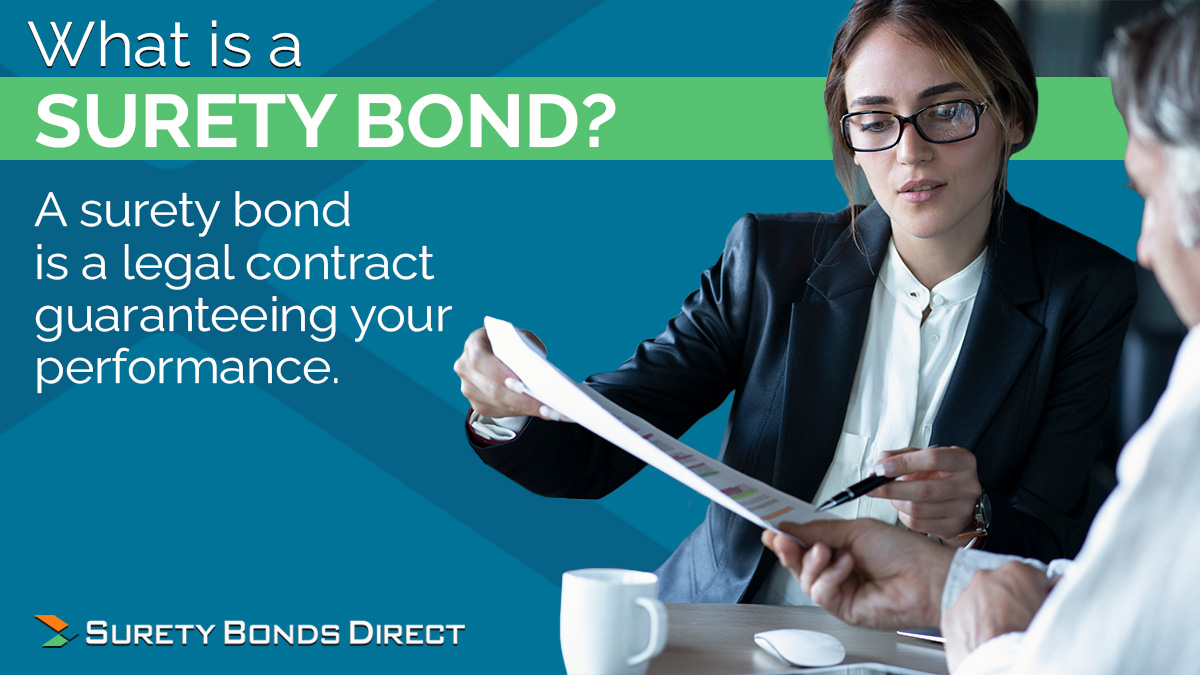 What is a Surety Bond? It's a legal contract that acts as a performance guarantee for your business.